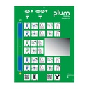 Estación de primeros auxilios Plum Quicksafe Industria alimentaria