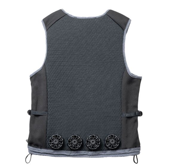 Chaleco de refrigeración alimentado por batería INUTEQ-PWR Bodycool Airvent, tejido de aramida.