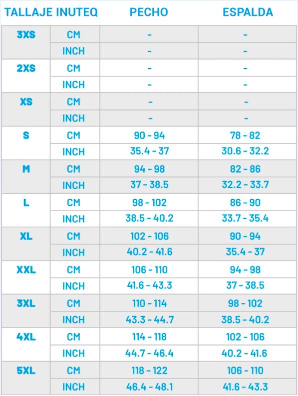 Chaleco refrigerante Inuteq BodyCool Pro para colocar insertos PCM de cambio de fase (no incluídos)