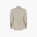 Camisa Rovince Desert diseño para hombre con tratamiento repelente de insectos permanente, hasta 100 lavados, NEN-8333 EN17487, UV50, 50% Polyester - 50% Cotton.