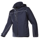 Softshell Sioen Homes amb membrana impermeable i transpirable, caputxa desmuntable.