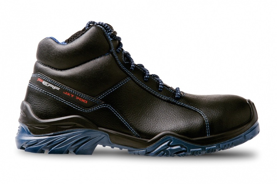 Bota PERF Tornado High de pell negra, puntera i plantilla no metàl·lica, S3 SRC.