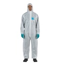 Bus d'un sol ús Alphatec Microgard 1500 Wh Plus -111, cat. III, prot. química tipus 5 i 6, antiestàtic, molt transpirable.