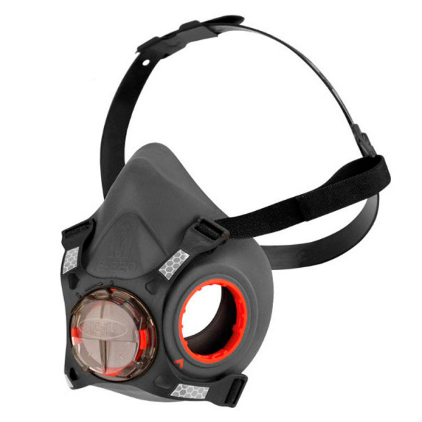 ​​​Media máscara JSP Force 8 sistema PressToCheck, con reflectantes CR2 talla M