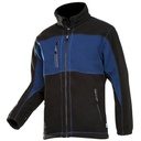 Folre polar Sioen Durango bicolor amb paravents al davant i esquena.